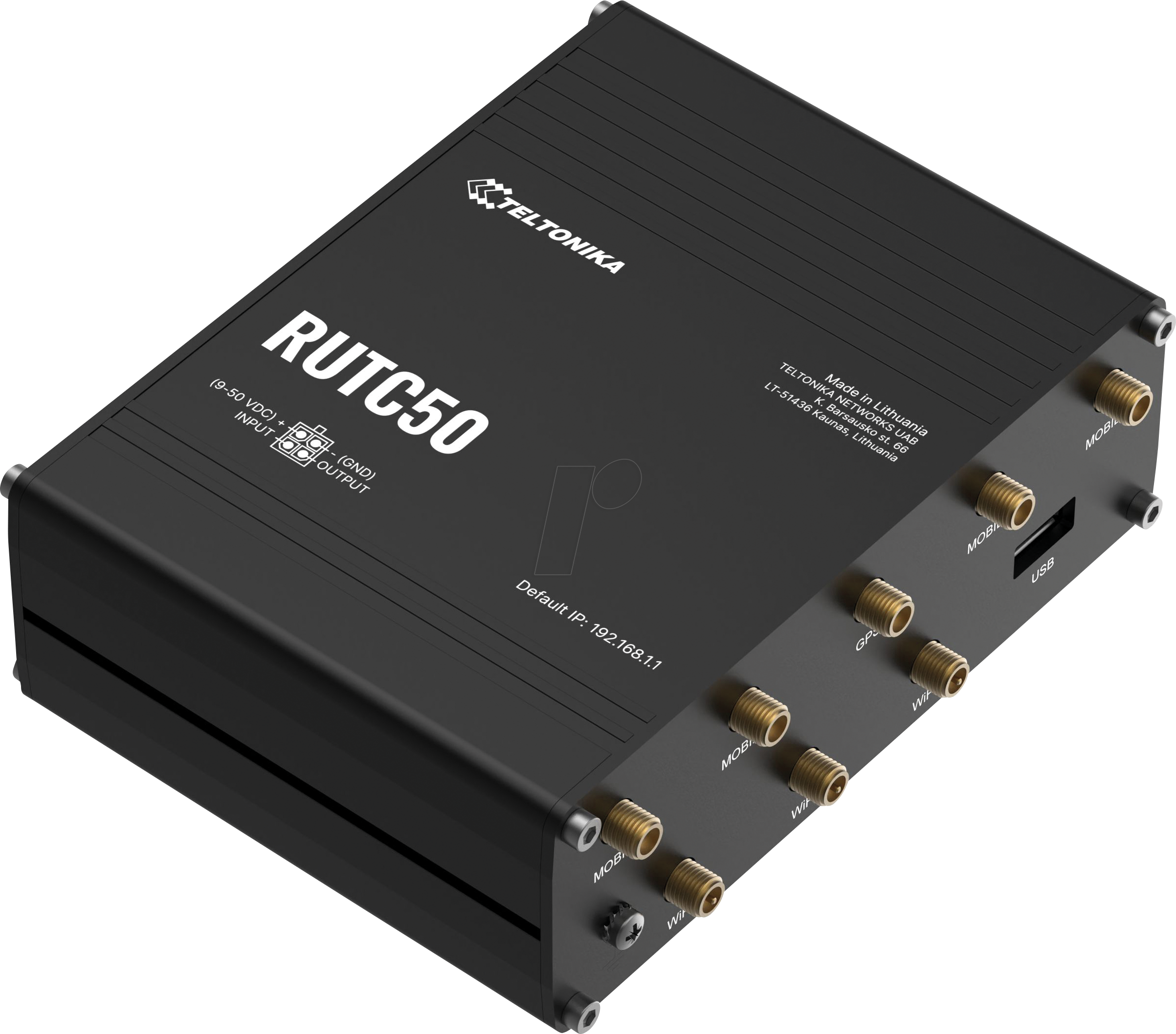 TELTONIKA RUTC50 - Industrial 5G Router, WLAN