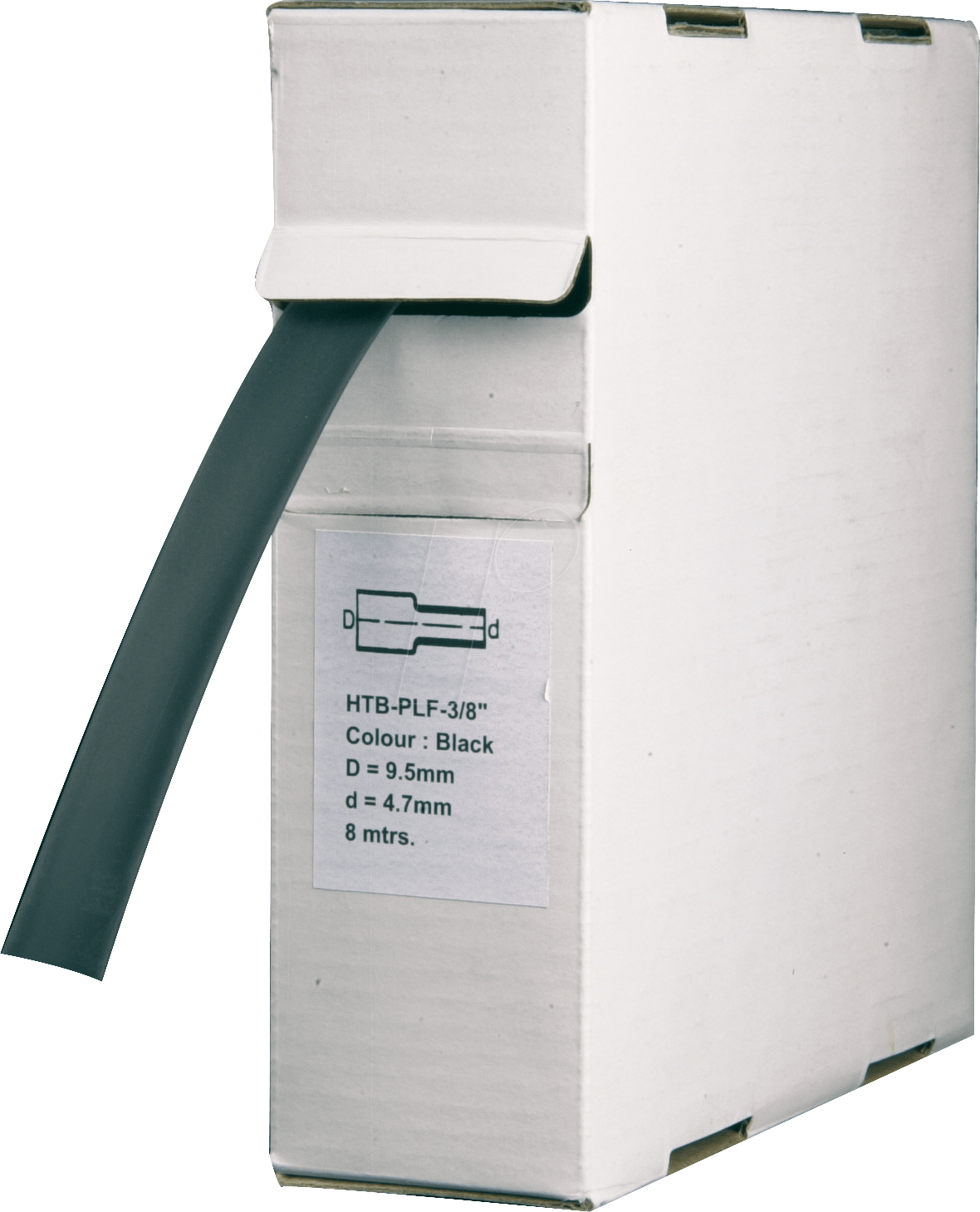 Thumbnail - SBK 8,0 SW - Schrumpfschl.-Box,Innenkleber,5m,sw, Ø8mm