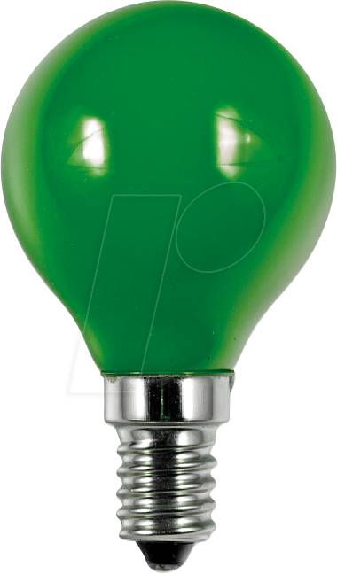 SCHI L147215003 - E14 G45x75 1W Grün