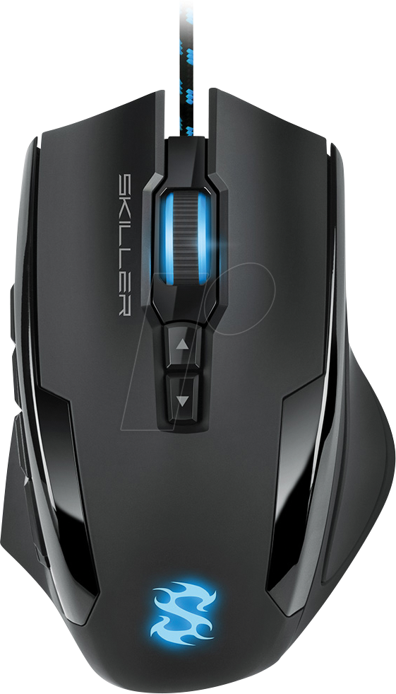SHARK SGM1 - Gaming-Maus (Mouse), USB, RGB, schwarz