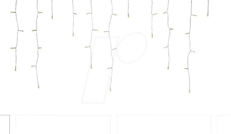 GB 57940 - Lichterkette, Eisregen, 15 m