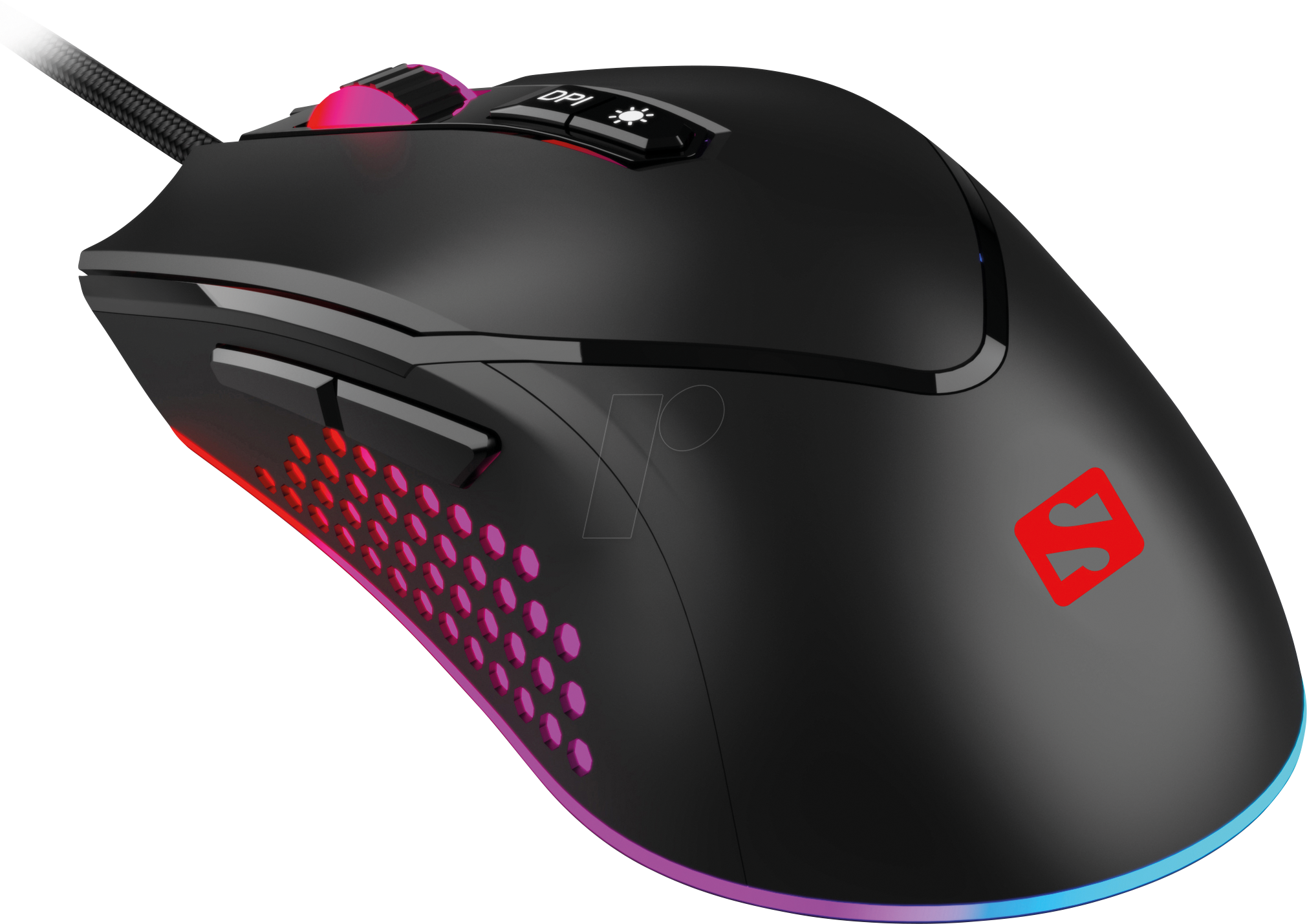 SANDBERG 640-20 - Gaming-Maus (Mouse), Kabel, USB, RGB