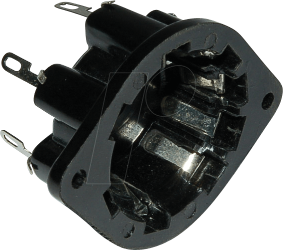 TUBE S P8A - Aussenkontakt-/Topffassung P8A, Draht-/Chassis 8pol