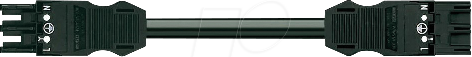 WAGO 771-9306-5 - WINSTA® MIDI Verbindungsleitung, 3-pol, 5m