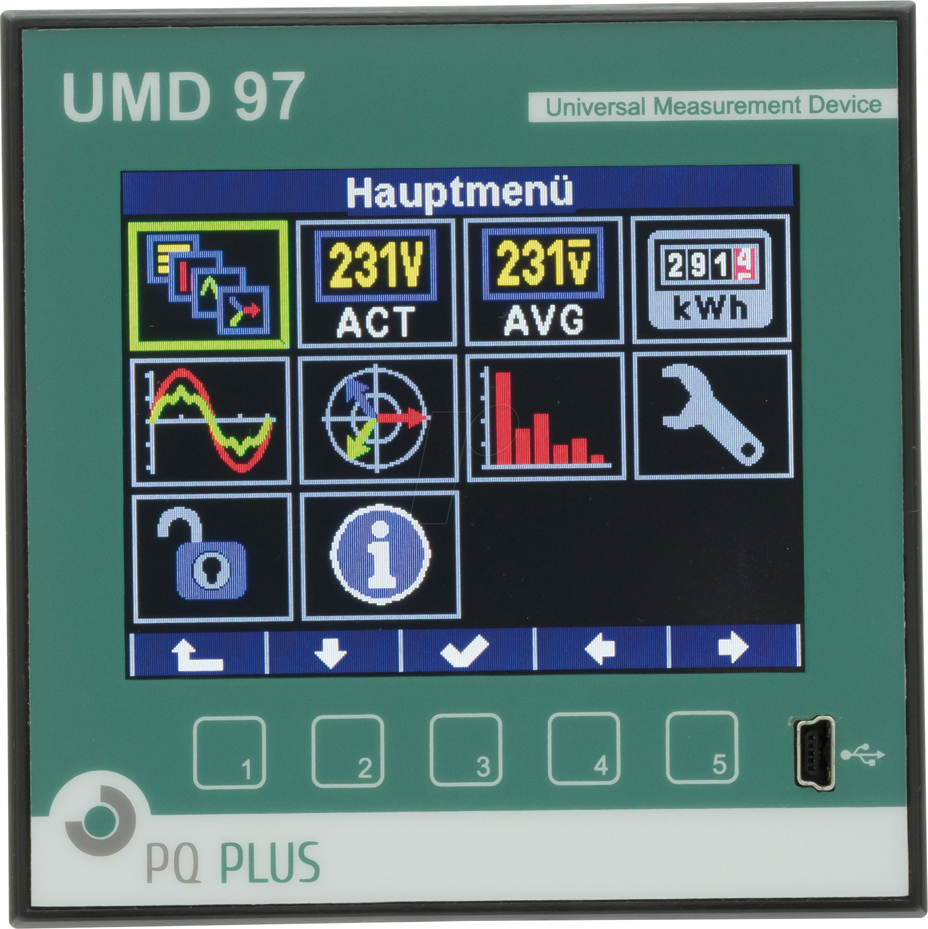 PQPLUS UMD97E - LCD-Universalmessgerät UMD 97E