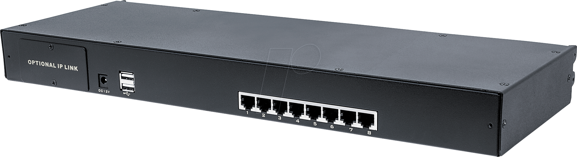 INT 507882 - 8-Port KVM Switch, Cat5/VGA