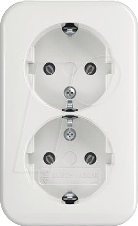 BJ 202 EAP - Schutzkontakt-Doppelsteckdose