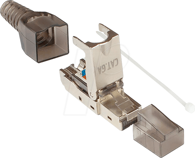 GC N0147 - RJ45 Stecker, feldkonfektionierbar, Cat.6A, Metall