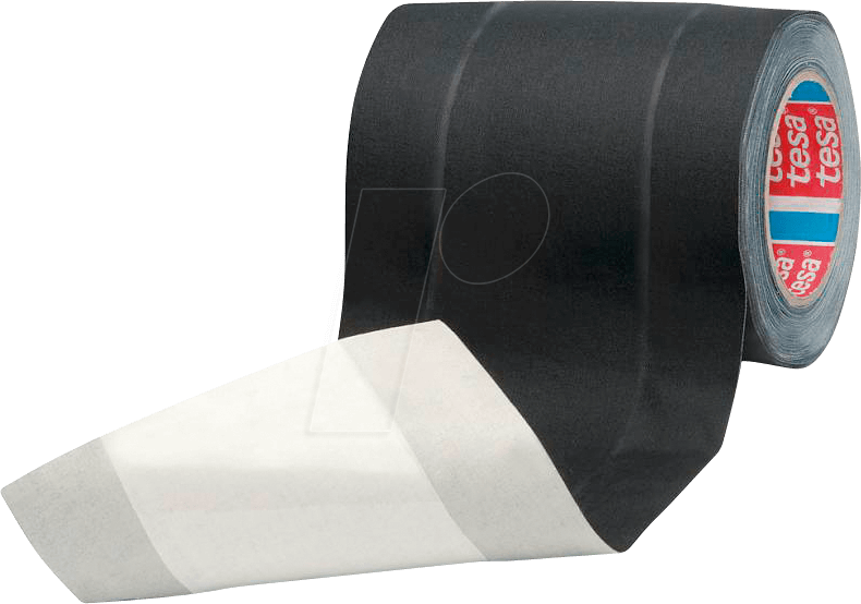 TESA 04611 - tesaband® Tunnelband, 150 mm, schwarz