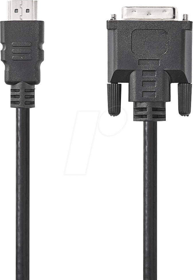 N CCGP34800BK50 - Kabel, HDMI-Stecker > DVI-D 24 +1 Stecker, 5 m, schwarz