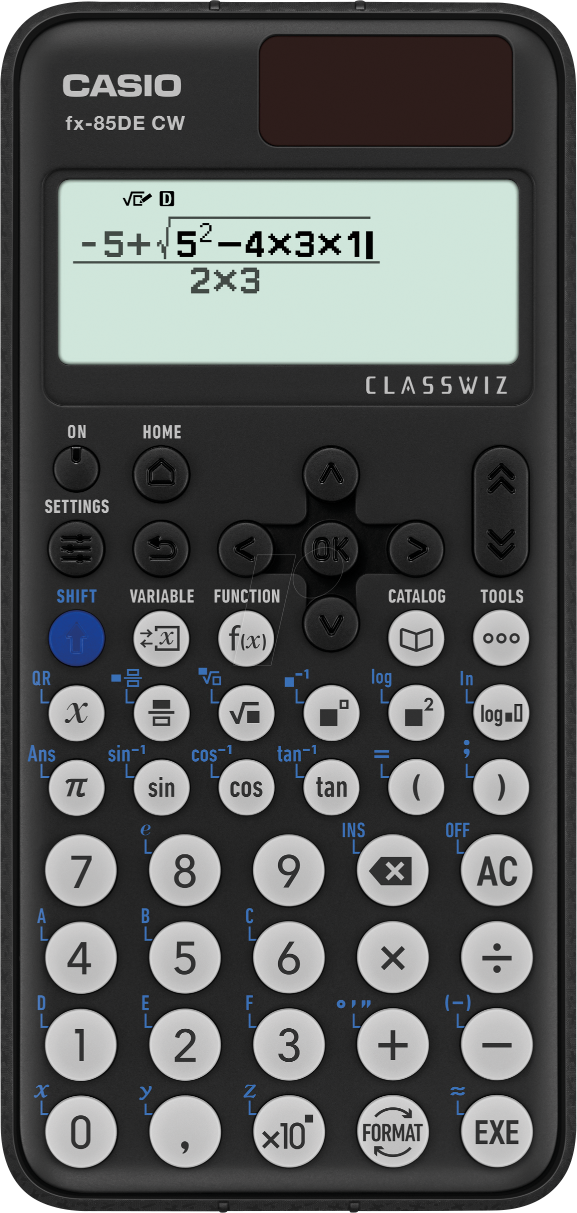 CASIO FX85DECW - Wissenschaftlicher Taschenrechner