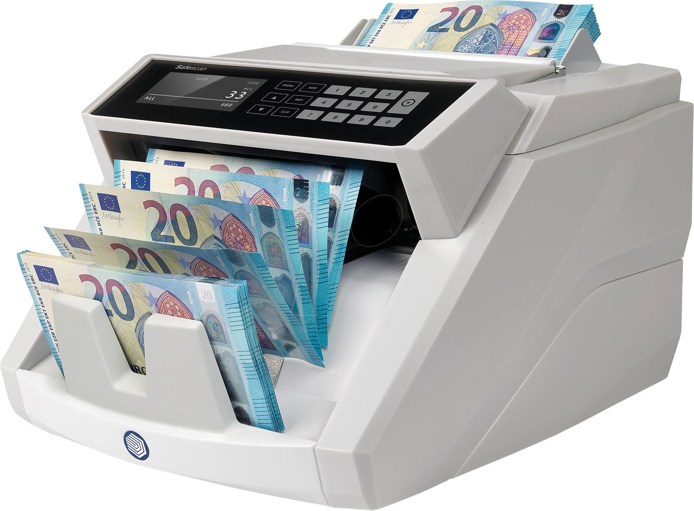 SAFESCAN 2465S - Geldzählmaschine, Banknoten, 7 Sicherheitsmerkmale