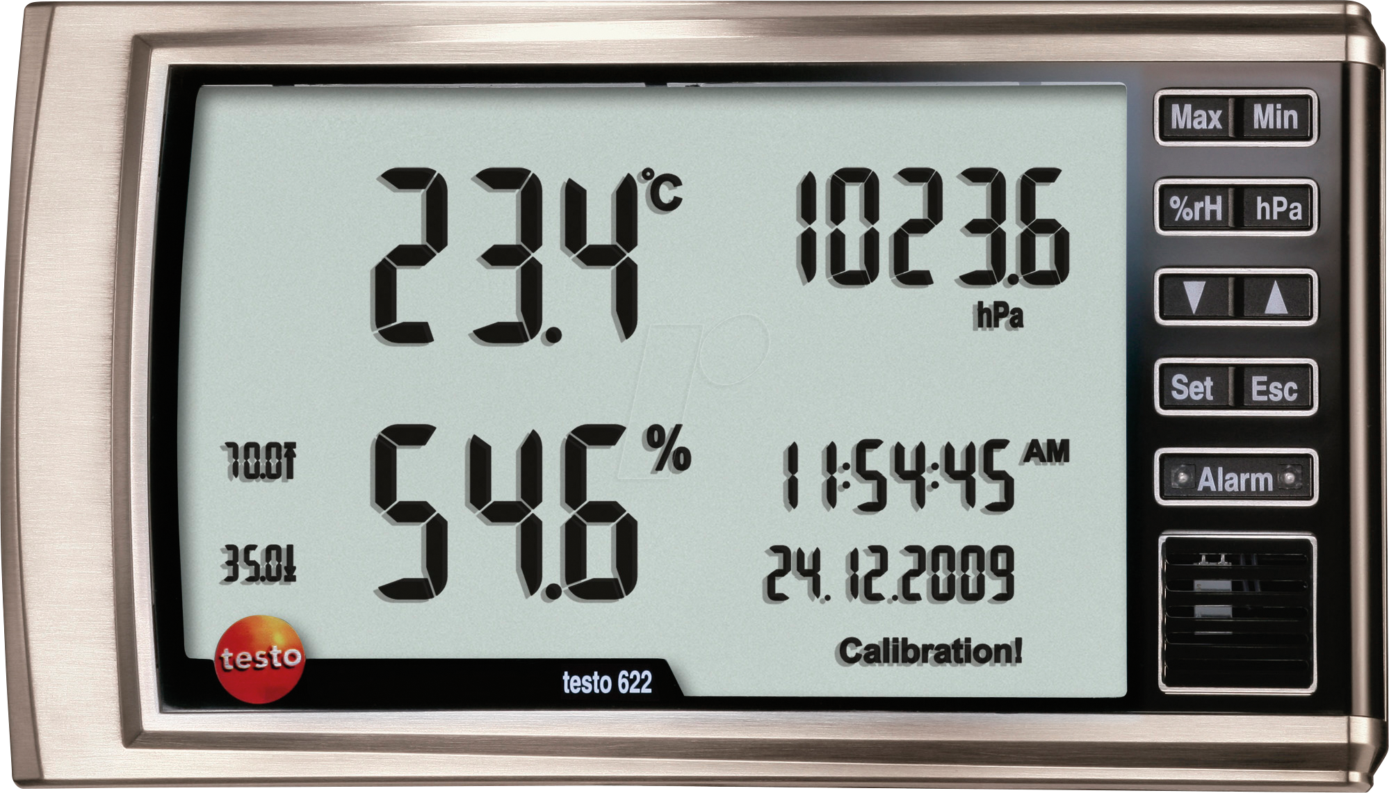 Thumbnail - TESTO 0560 6220 - Thermo-Hygrometer und Barometer testo 622, 300 bis 1200 hPa