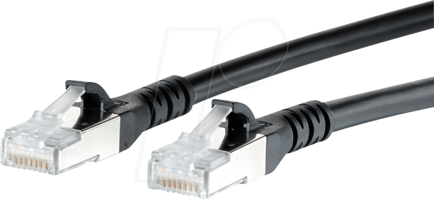 Thumbnail - BTR 1308453000-E - Patchkabel RJ45 Cat.6A S/FTP 3 m schwarz