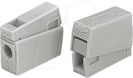 WAGO 224-101 - Standard-Leuchtenklemme, 1,0-2,5mm²