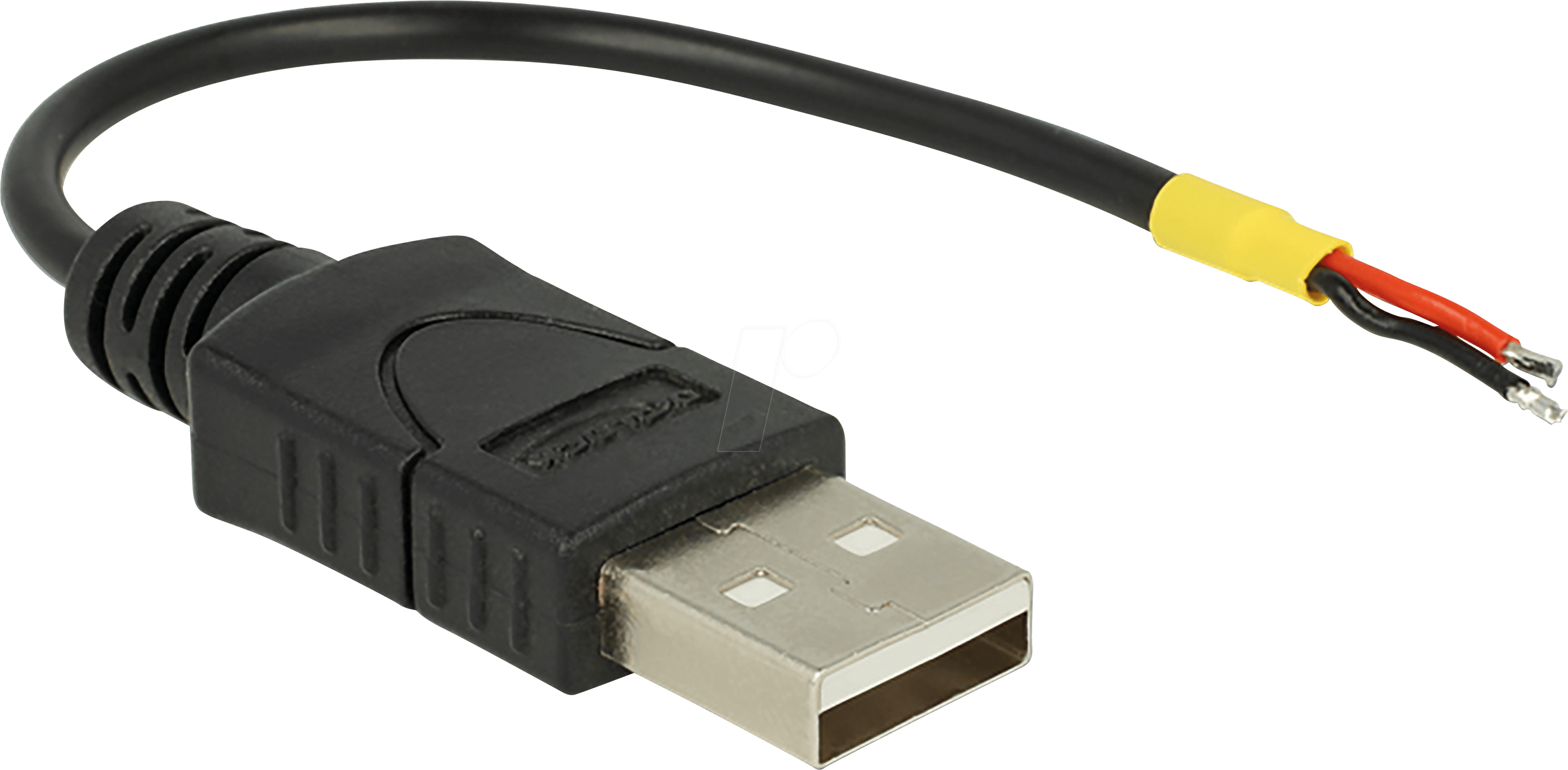 DELOCK 85250 - USB 2.0 Kabel, A Stecker auf 2x offene Kabelenden