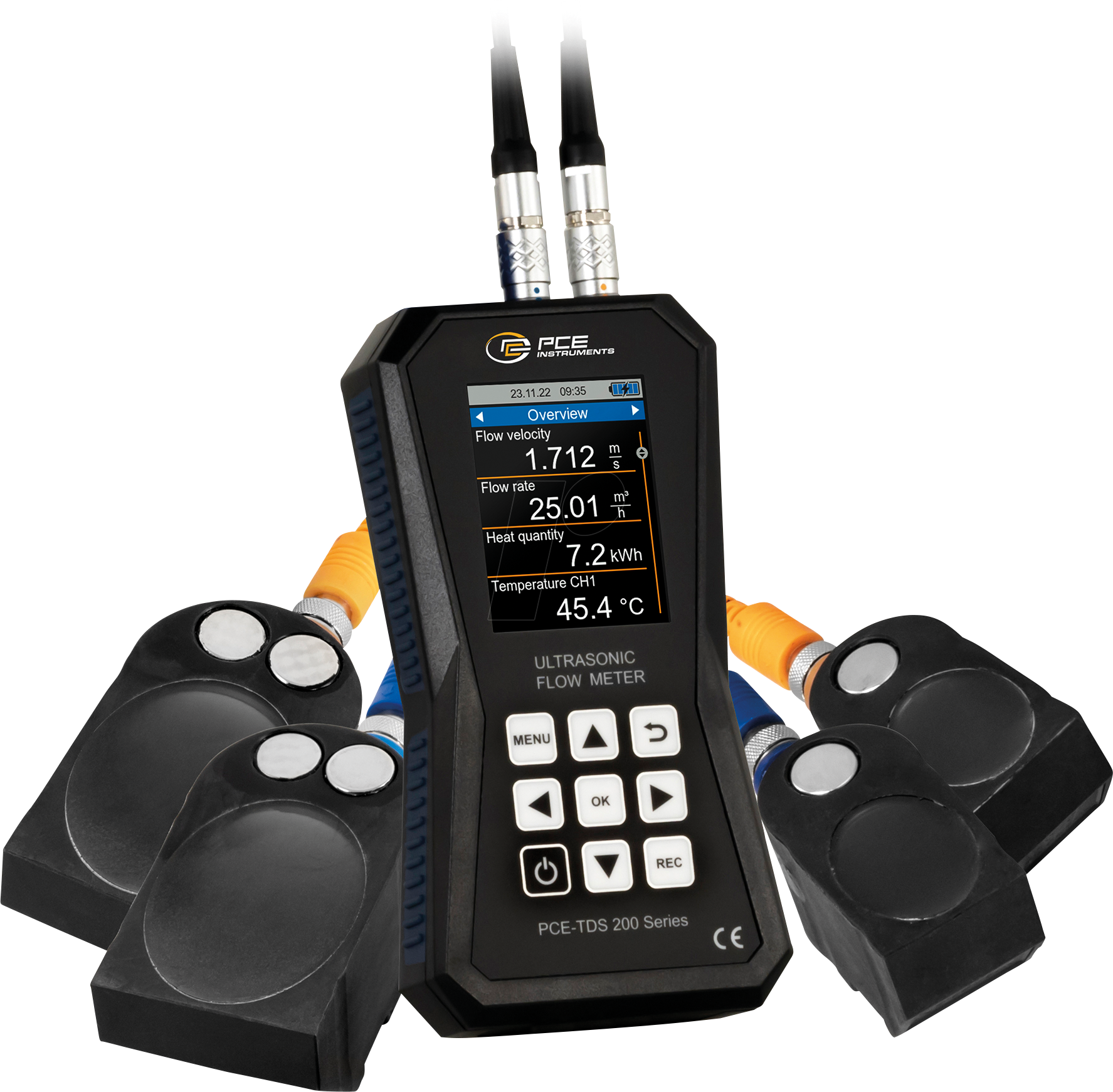 PCE TDS 200 ML - Ultraschall-Durchflussmessgerät PCE-TDS 200 ML