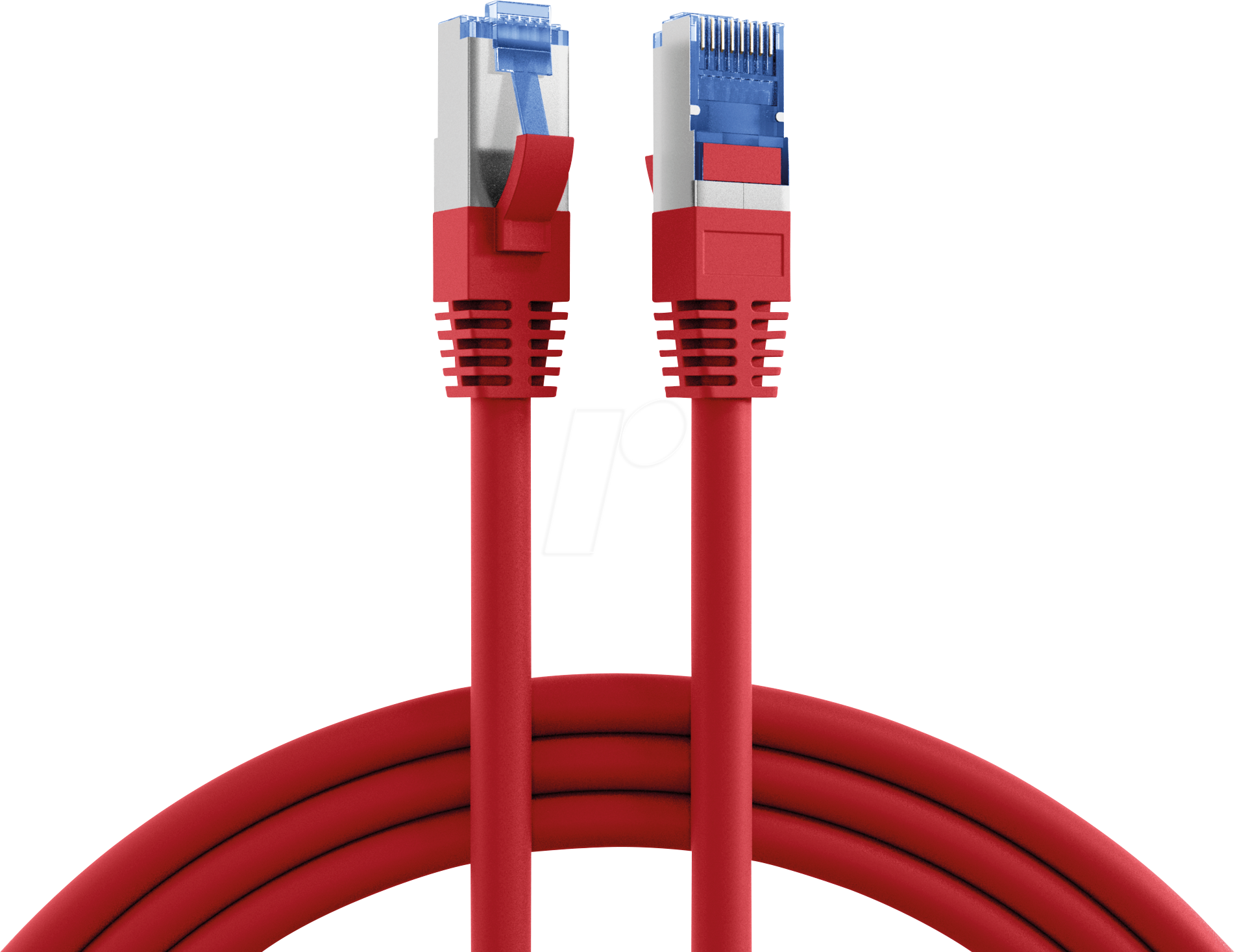 EFB K5525FRT.10 - Cat.6A S/FTP Patchkabel Super Flex, 10 m, rot