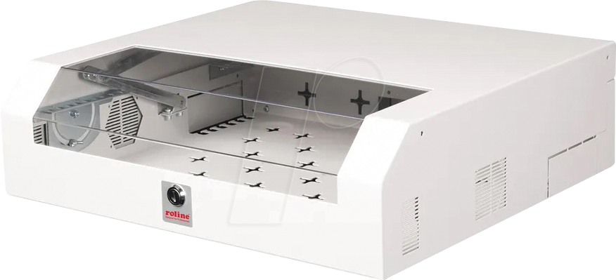 Thumbnail - ROLINE 26210015 - 19'' Wandgehäuse, 5 HE, kurz, grau