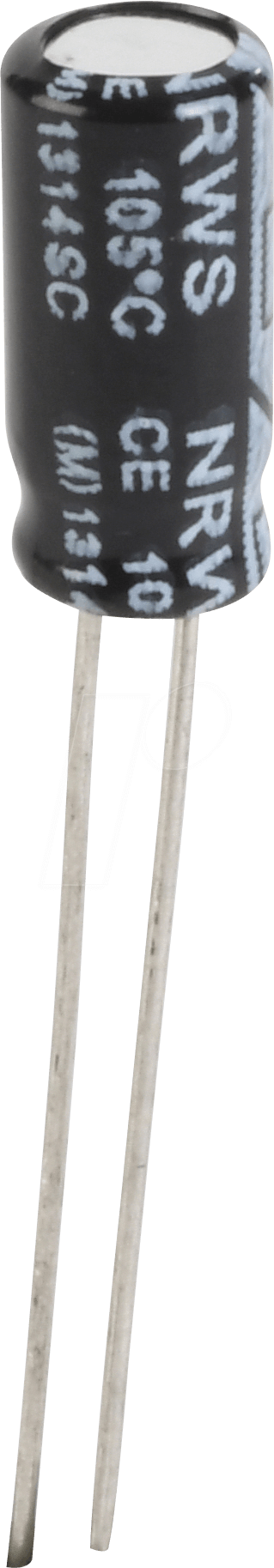 NICC NRWS102M50V - Elko, radial, 1000 µF, 50 V, 105 °C, 12,5 x 25 mm, RM 5,0, Ammo