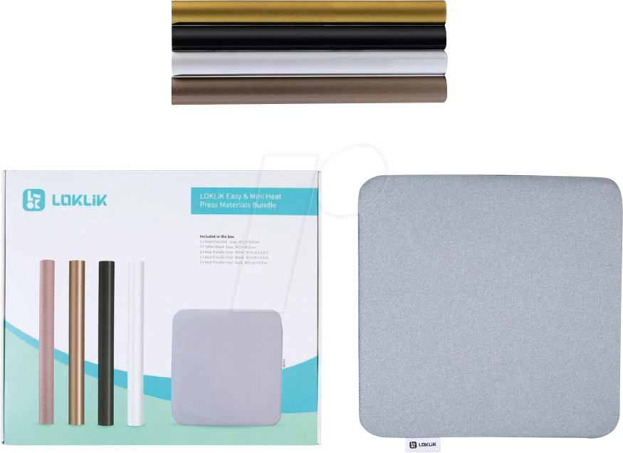 LOK RYJPJ0003 - Starter-Kit, für Loklik Mini & Easy Heat Press