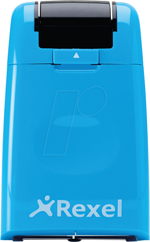 REXEL 2113007 - Rollstempel, ID Guard, blissful blue