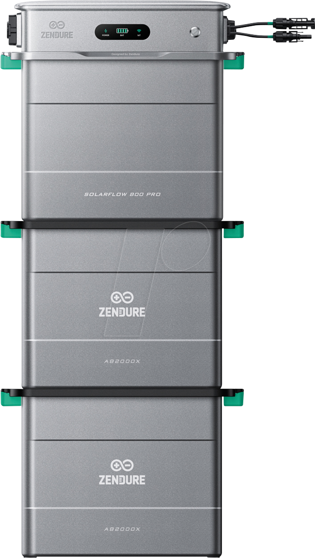 ZEN SF800P X2 - Zendure SolarFlow 800 Pro + 2 x AB2000X, 5760 Wh