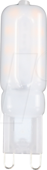 LUXULA LX100231 - LED-Lampe G9, 4 W, 400 lm, 4000 K