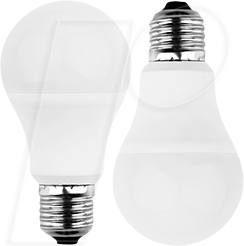 Thumbnail - BLULAXA 48952 - LED SMD Lampe A60 E27 10W 1055 lm WW Doppelpack