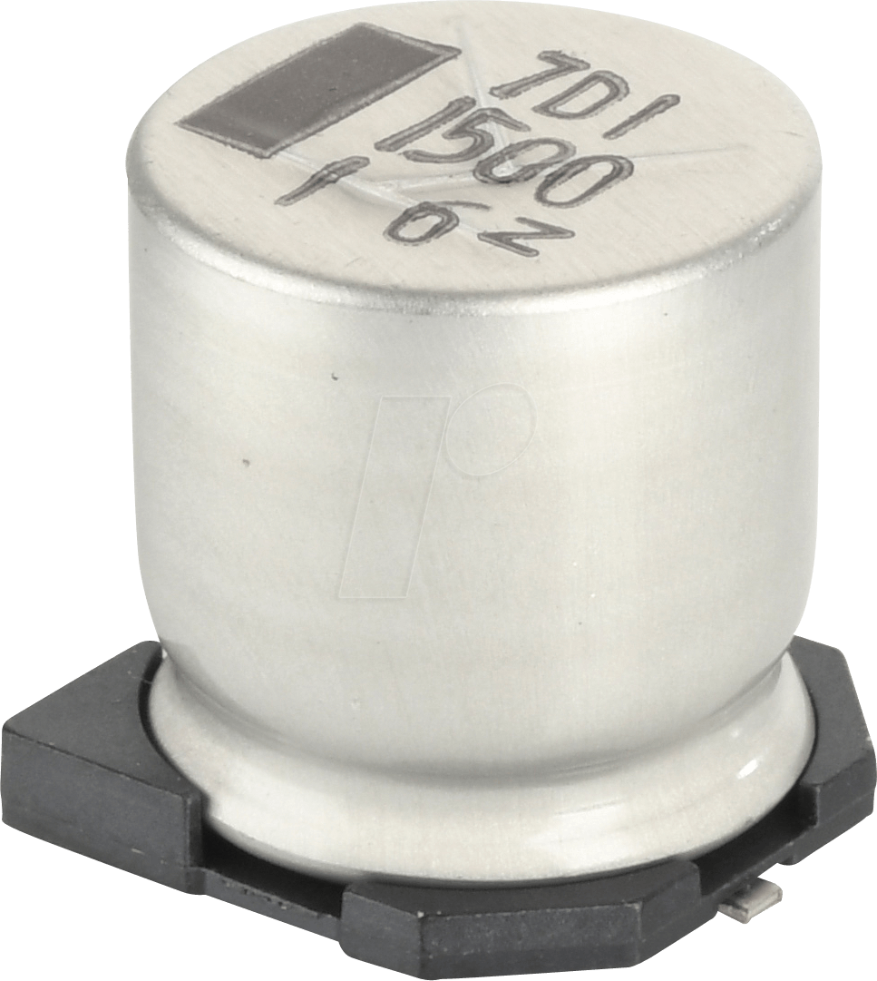 NICC NACZ152M16V - SMD-Elko, 1.500µF, 16V, 105°C, 2000h