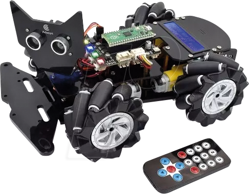 CAR ADR032 - DIY-Set Omnidirektionaler Auto-Roboter mit Pi Pico