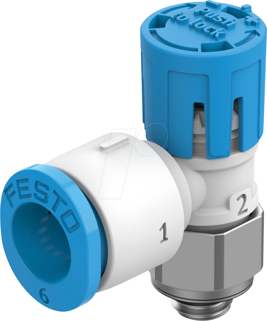 FESTO 8068724 - Drossel-Rückschlagventil, 105 l/min, QS-6 M5