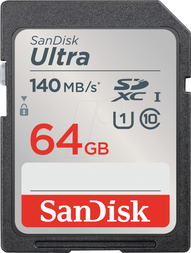 SDSDUNB064GGN6IN - SDHX-Speicherkarte, 64GB