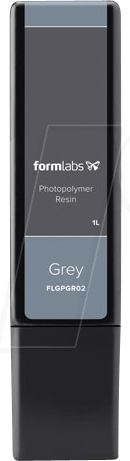 FORM KH GR 1L F2 - 3D Druck, Kunstharz, grau, 1l, für Form 2/3/3B