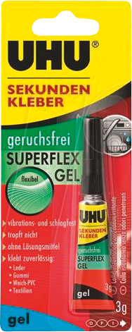 Thumbnail - UHU 45565 - UHU Superflex Sekundenkleber, 3 g