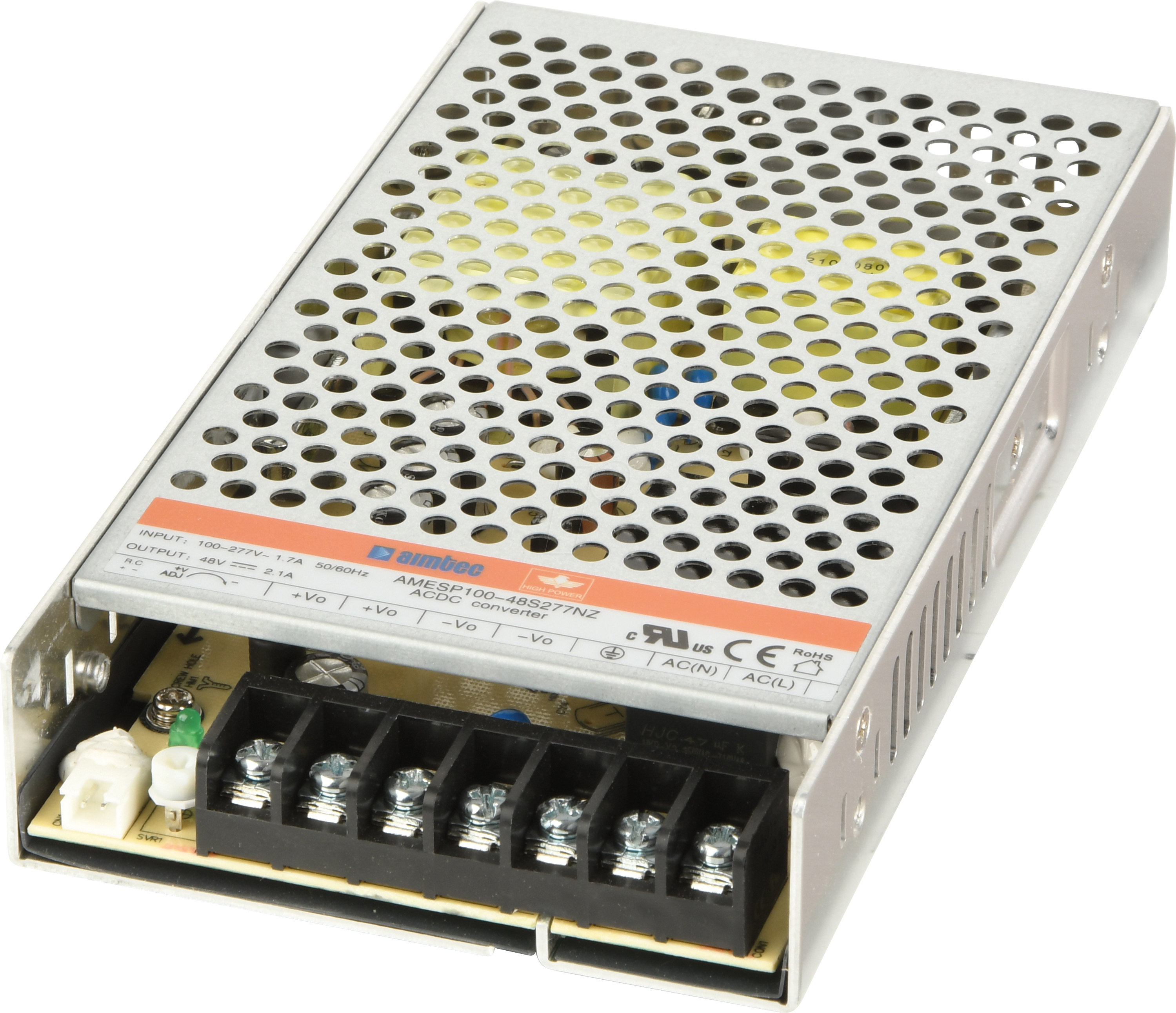 AMESP100-48S277 - AC/DC-Wandler, 85 - 305 V AC, 52,8 V DC, 2,1 A, Modul