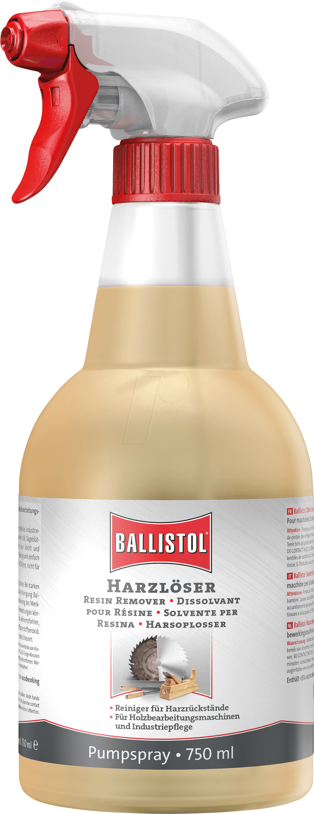 BALL 25417 - Harzlöser, 750 ml, Pumpspray