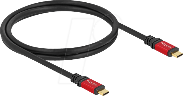 DELOCK 80050 - USB 2.0 Kabel, USB-C, PD 3.1, 240 W, 1 m