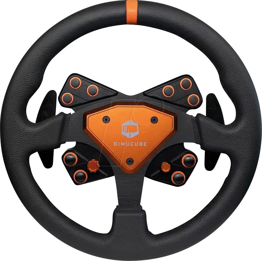 SCTARO-OR - Simucube Tahko Lenkrad, Rund - 320 mm, orange