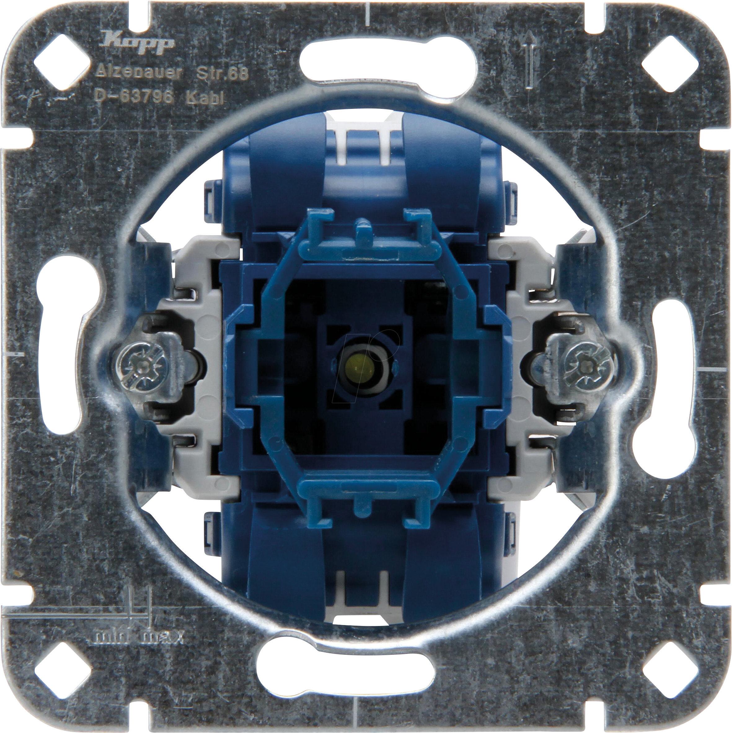 EL KO 508600001 - Unterputz Kontrollschalter-Sockel (Aus-/Wechsel)