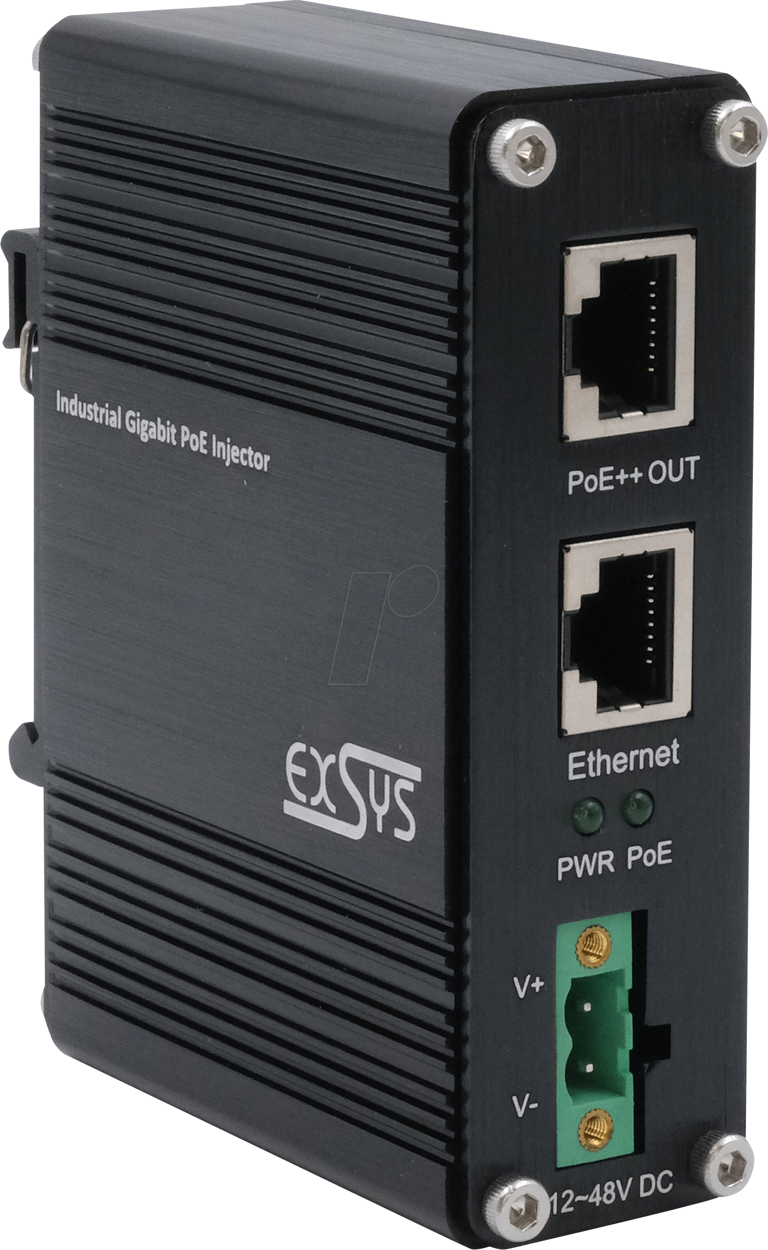 EXSYS EX-60315 - Power over Ethernet (PoE++) Gigabit Injektor, 90 W