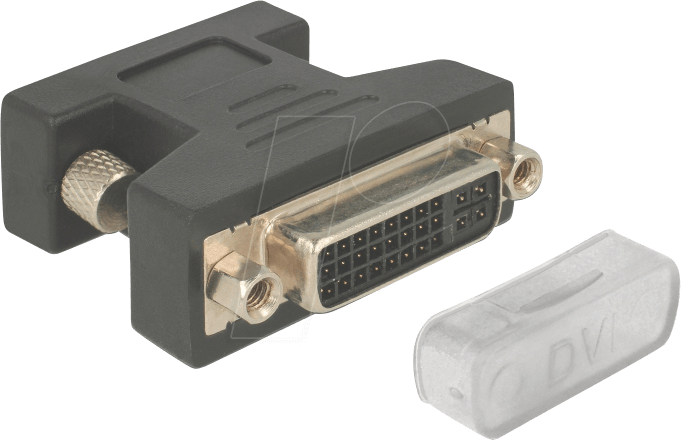 DELOCK 60161 - Staubschutz für DVI Buchse, 10 Stück transparent