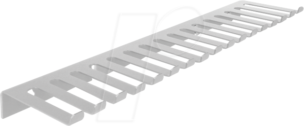 DELOCK 66887 - Kabelrechen 325 x 90 mm zur Wandmontage grau