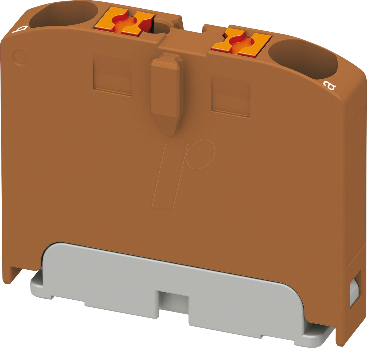 PHOE 1028072 - Monoblock PTFIX, 2x2,5, braun