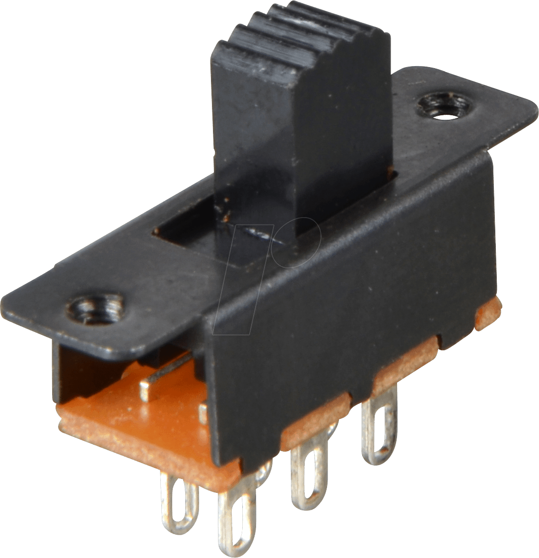 T 217 - Schiebeschalter-Miniatur, Lötanschluss, 2x UM sw