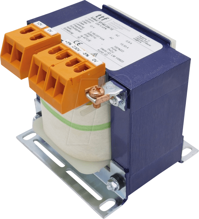 TTF STE 160/12 - Steuertransformator, 160VA, 230/12V
