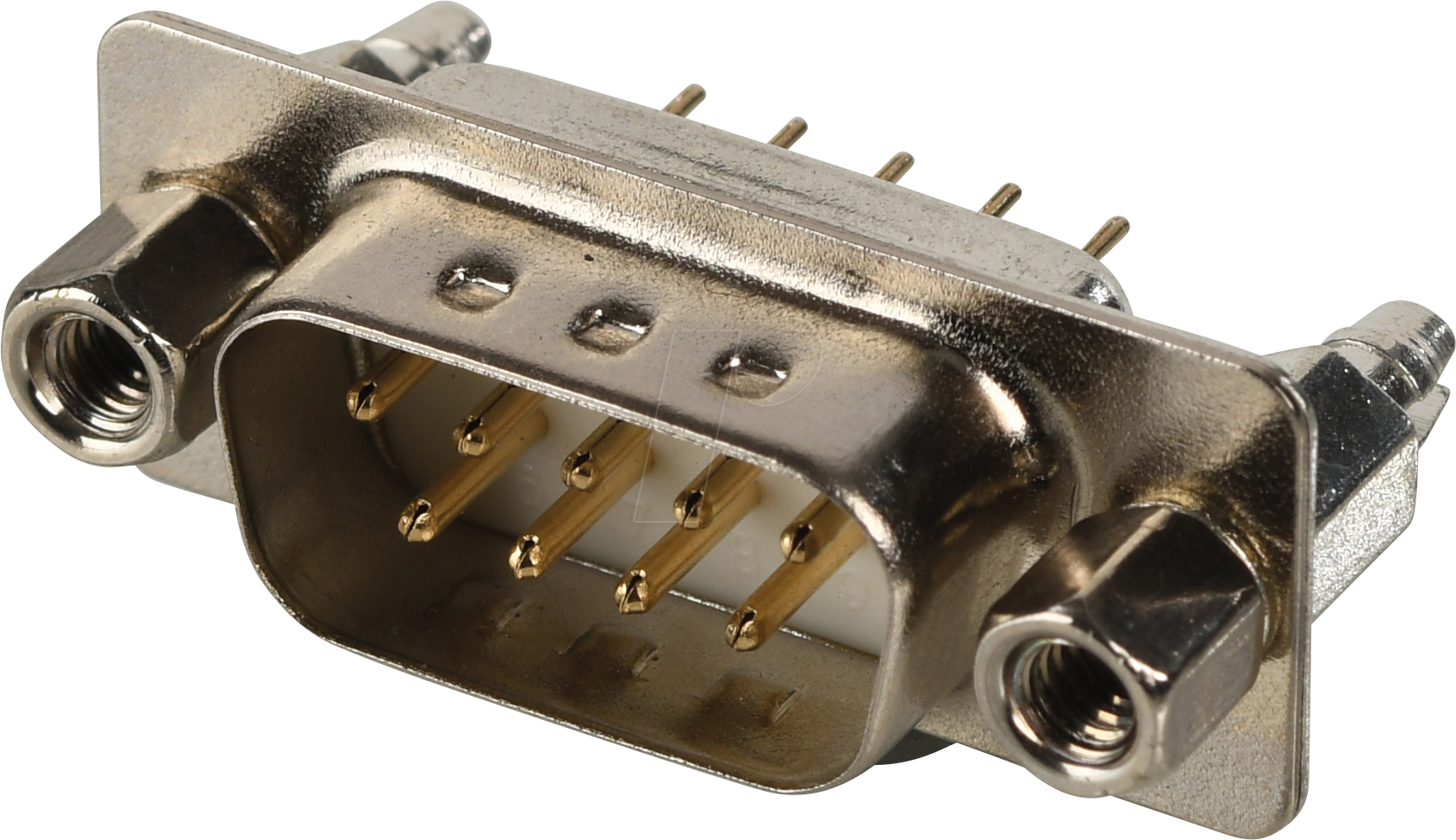 W+P 106-09-1-3-C - D-SUB Stecker, 9-polig, gestanzte Kontakte, vergoldet