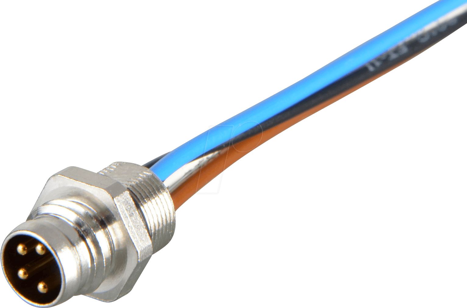 SAL8 FS40 - SAL M8x1, 4-pol, Einbaustecker