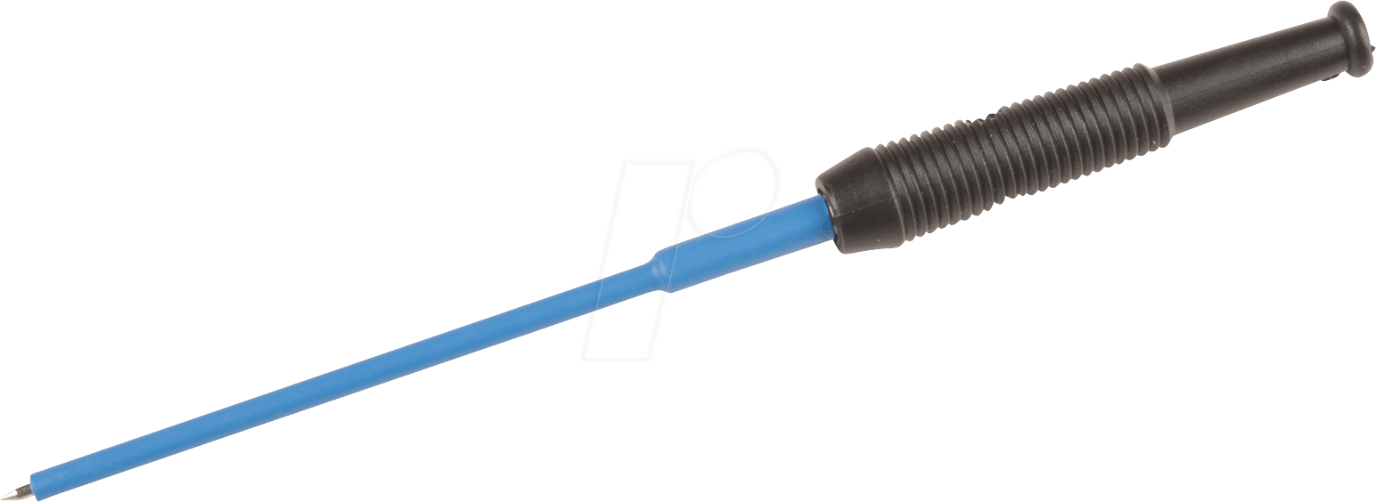 PRUEF 1 SW - Miniatur-Prüfspitze, Spitze 1 mm, schwarz