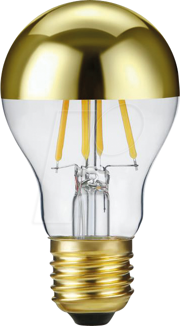 Thumbnail - SCHI LX023891312 - LED-Lampe E27, 4 W, 250 lm, 2500 K, Filament, Spiegelkopf, dimmb